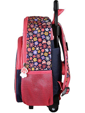 Rugzak op wieltjes 'Hond en Kat' – Chacha voor de kleuterschool - 1 vak – 30 cm