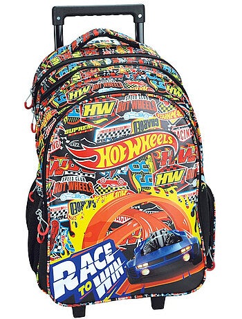 Rugzak op wieltjes 'Hot Wheels' – Race to Win Trolley – 46 cm