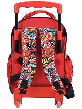 Rugzak op wieltjes 'Hot Wheels' – Race To Win trolley voor kleuters – 30 cm
