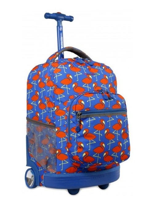 Rugzak op wieltjes JWORLD New York - Trolley (Flamant roze) - Kiabi Rugzak op wieltjes JWORLD New York - Trolley (Flamant roze) - Kiabi
