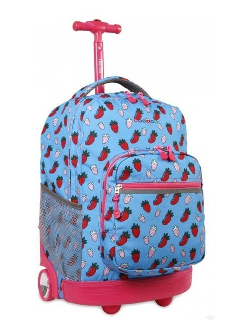 Rugzak op wieltjes JWORLD New York - Trolley (Fraise) - Kiabi Rugzak op wieltjes JWORLD New York - Trolley (Fraise) - Kiabi