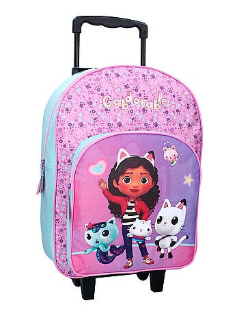 Rugzak op wieltjes kinderen - Print Gabby's poppenhuis - Gabdorable