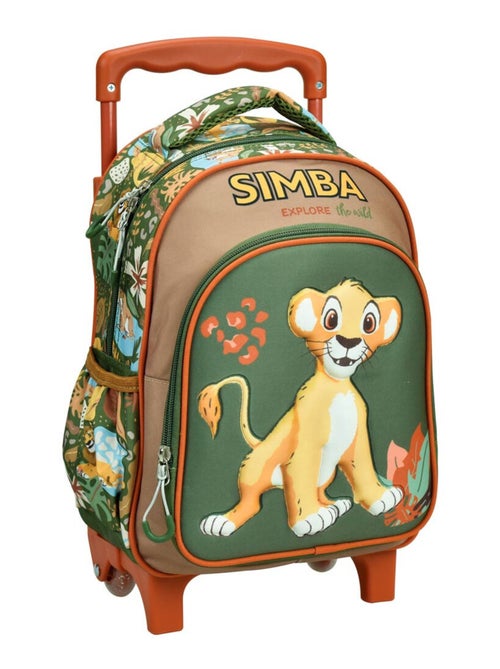 Rugzak op wieltjes kinderen - Roi Leeuw Simba - Licentie Disney - Kiabi