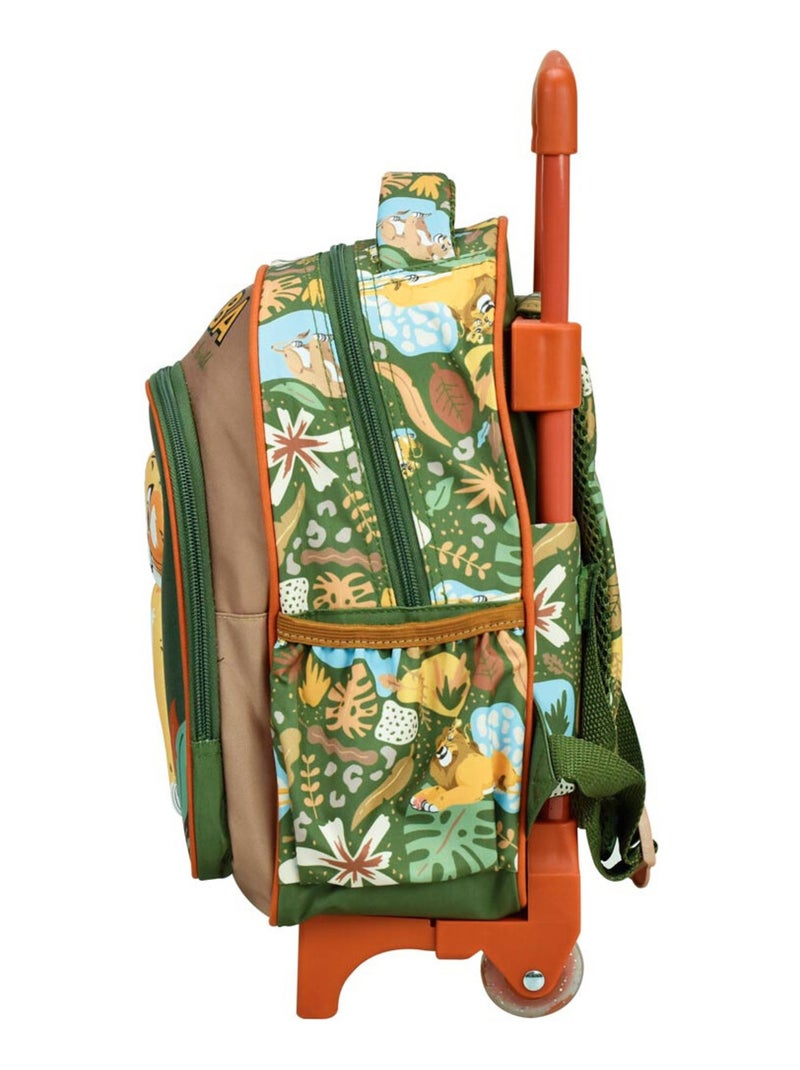 Rugzak op wieltjes kinderen - Roi Leeuw Simba - Licentie Disney Multicolor - Kiabi