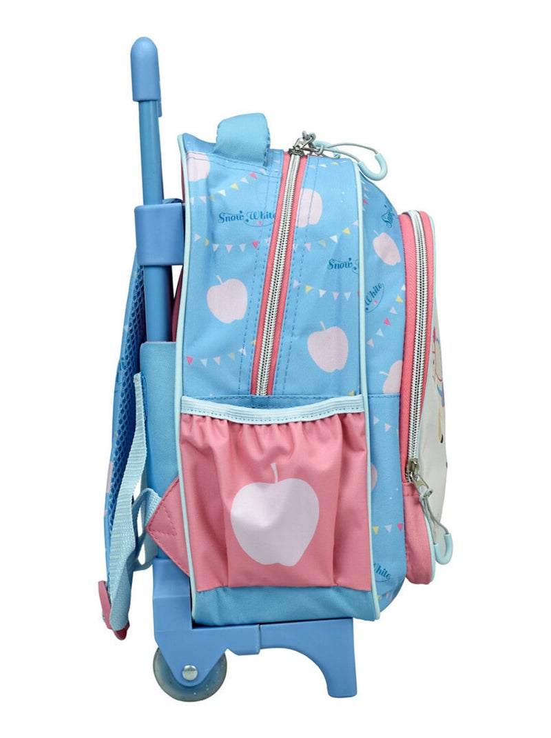 Rugzak op wieltjes kinderen - Wit Neige - Licentie Disney N.v.t. - Kiabi