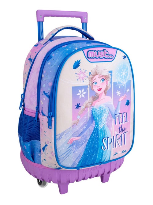 Rugzak op wieltjes kinderen 45 cm - Licentie Frozen - Must - Kiabi Rugzak op wieltjes kinderen 45 cm - Licentie Frozen - Must - Kiabi
