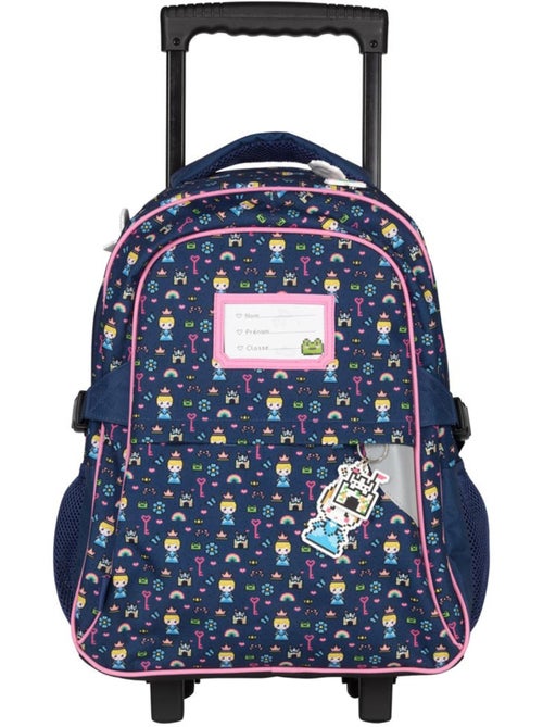 Rugzak op wieltjes KIP 43 cm 2 vakken met telescopische handgreep - Kiabi Rugzak op wieltjes KIP 43 cm 2 vakken met telescopische handgreep - Kiabi