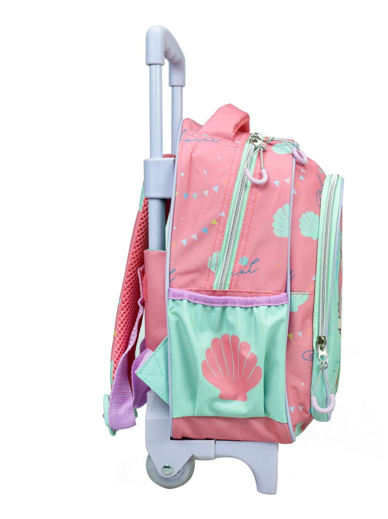 Rugzak op wieltjes kleuterschool - Licentie Disney Princess Ariel - Compact N.v.t. - Kiabi