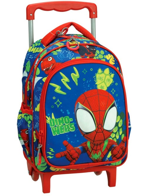 Rugzak op wieltjes kleuterschool Dino-Webs met telescopische handgreep Spidey - Kiabi Rugzak op wieltjes kleuterschool Dino-Webs met telescopische handgreep Spidey - Kiabi