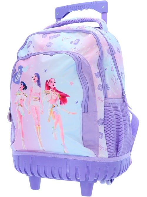 Rugzak op wieltjes – 'kpop demon hunters' – love 43 cm - Kiabi Rugzak op wieltjes – 'kpop demon hunters' – love 43 cm - Kiabi