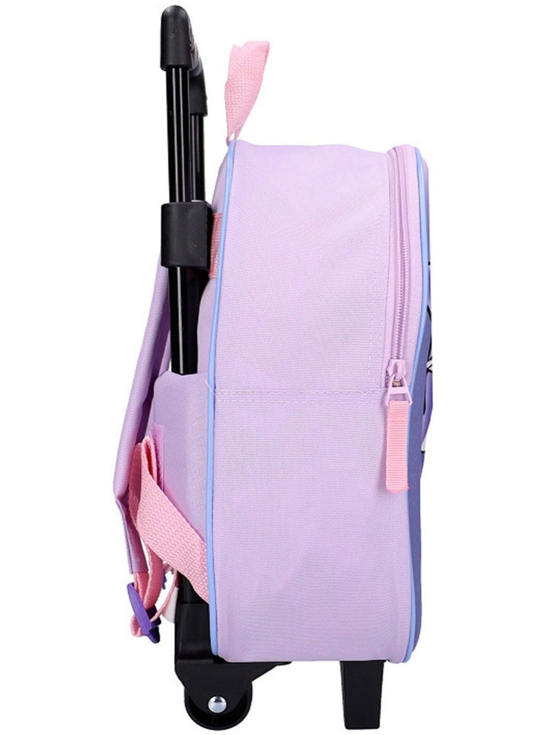 Rugzak op wieltjes – 'Kuromi' – 3D 32 cm kleuterschool Multicolor - Kiabi