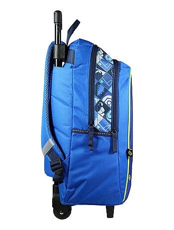 Rugzak op wieltjes Ligue 1 Bagtrotter 45 cm polyester 2 vakken met ritssluiting