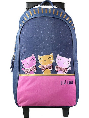 Rugzak op wieltjes – Lili Lou Kat 45 cm