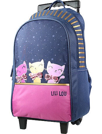 Rugzak op wieltjes – Lili Lou Kat 45 cm