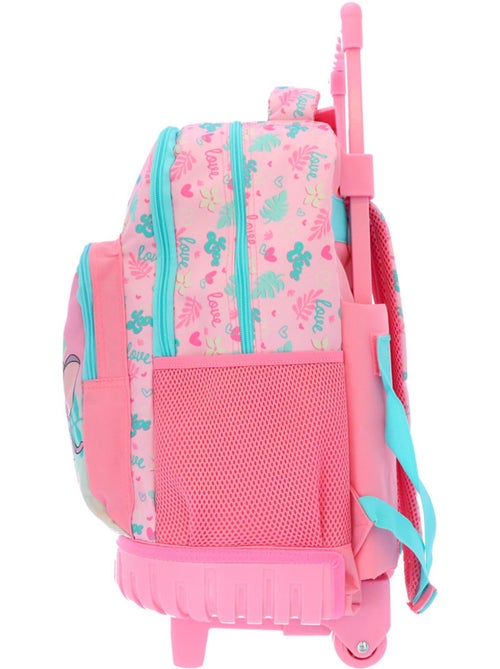 Rugzak op wieltjes Lilo & Stitch 43 cm 29 L met 2 vakken - Kiabi