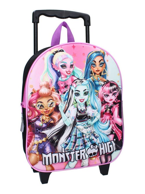 Rugzak op wieltjes Monster High The Boo Crew 3D 32 cm - Kleuterschool - Kiabi Rugzak op wieltjes Monster High The Boo Crew 3D 32 cm - Kleuterschool - Kiabi
