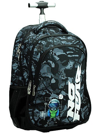 Rugzak op wieltjes No Fear Robot 48 cm - Trolley School