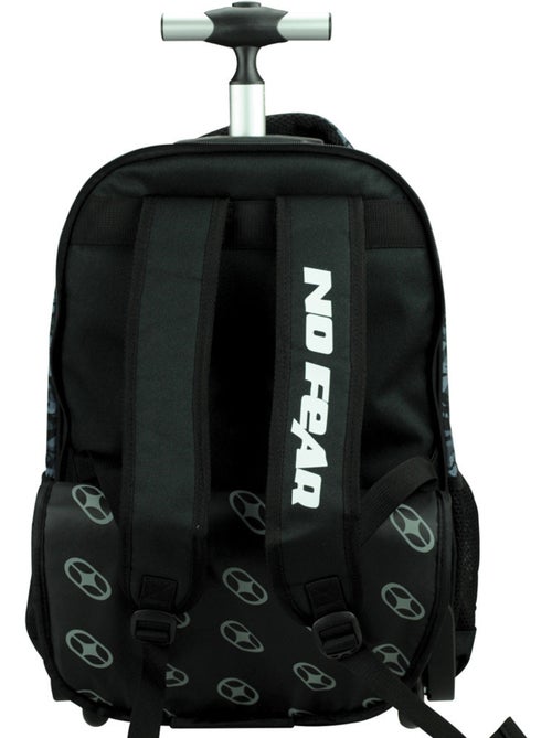 Rugzak op wieltjes No Fear Robot 48 cm - Trolley School - Kiabi
