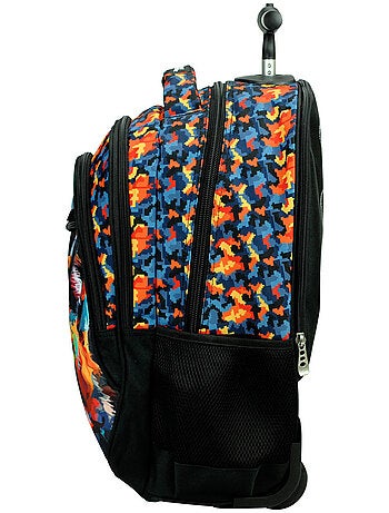 Rugzak op wieltjes NO FEAR Wolf Colors 48 cm - Trolley School