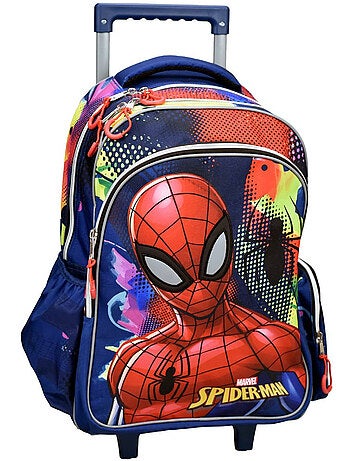 Rugzak op wieltjes polyester motief Spider-Man Spider-Man