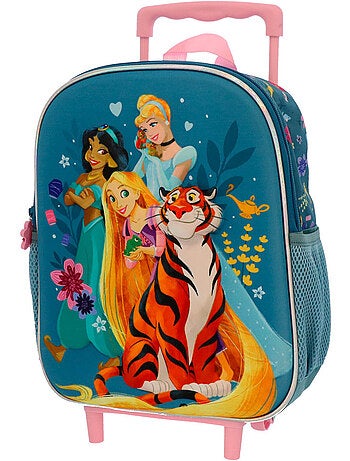 Rugzak op wieltjes 'Princesses' – Disney Princess 3D voor kleuters – 32 cm