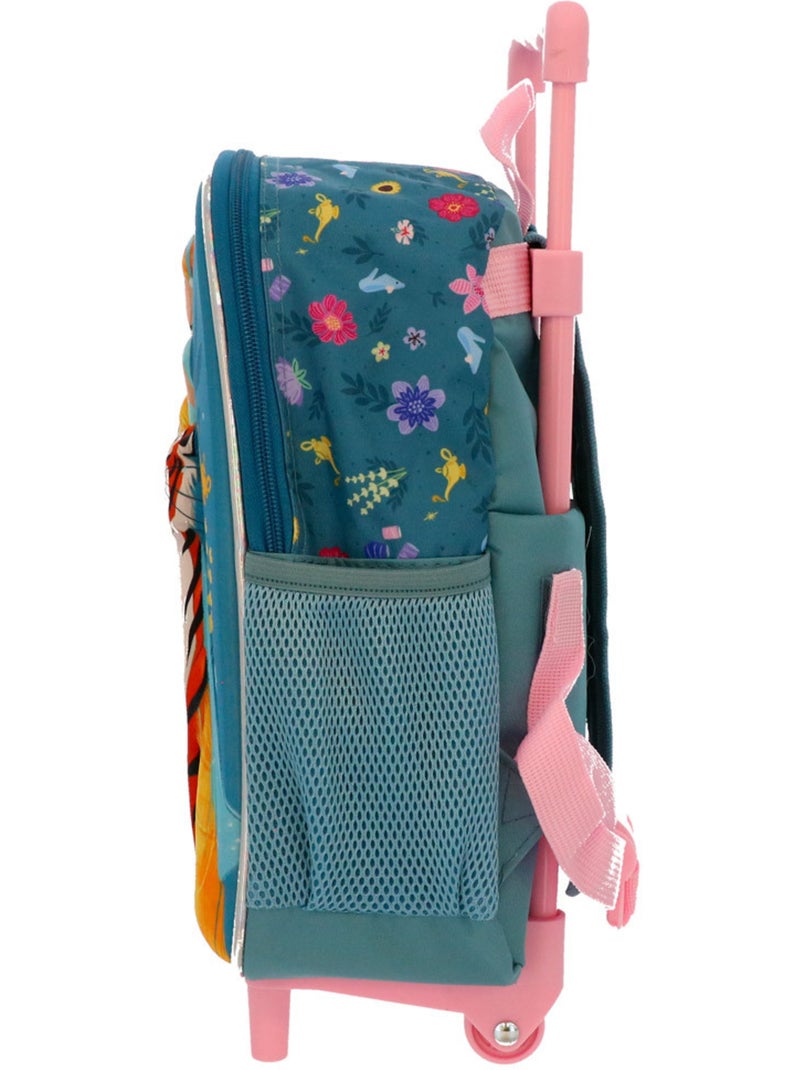 Rugzak op wieltjes 'Princesses' – Disney Princess 3D voor kleuters – 32 cm Multicolor - Kiabi