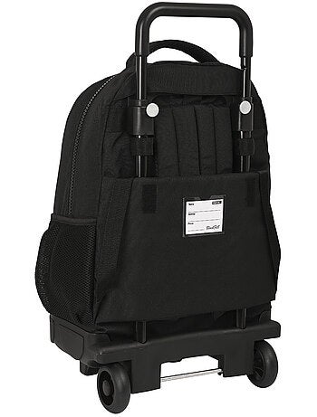 Rugzak op wieltjes school met tas afneembaar en telescopische handgreep BlackFit8 CMP