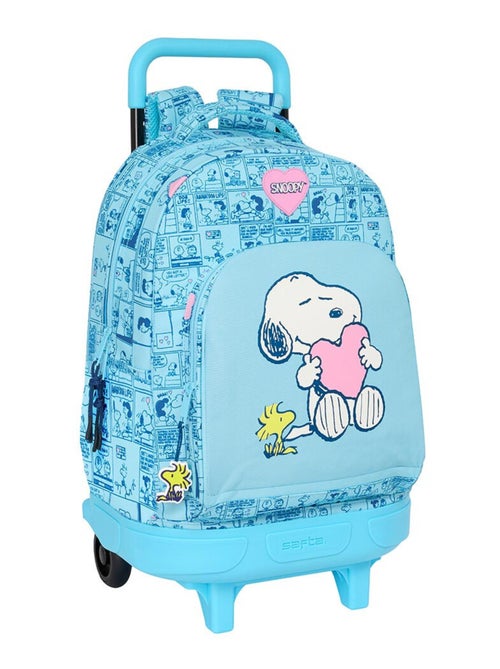 Rugzak op wieltjes Snoopy Love - Trolley 45 cm - Kiabi Rugzak op wieltjes Snoopy Love - Trolley 45 cm - Kiabi