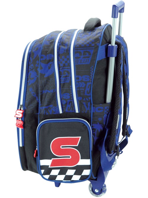 Rugzak op wieltjes 'Sonic' – Classic Let's Go Trolley – 46 cm - Kiabi
