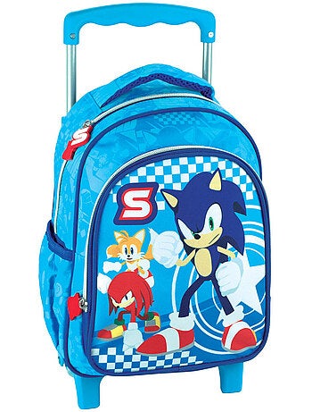 Rugzak op wieltjes 'Sonic' – Classic trolley voor kleuters – 30 cm