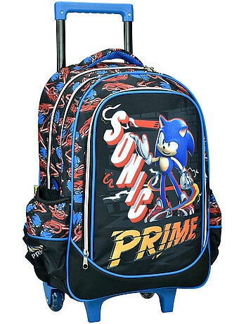 Rugzak op wieltjes Sonic Prime voor de lagere school – 46 cm