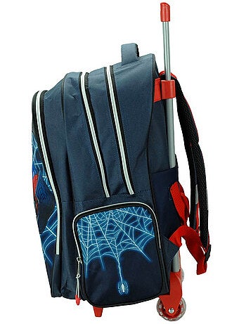 Rugzak op wieltjes Spider-Man bedrukt van stof hoog kwaliteit GIM