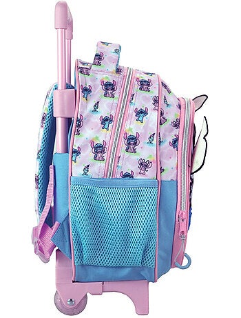 Rugzak op wieltjes 'Stitch' – Brush It Out trolley voor kleuters – 30 cm – Lilo & Stitch