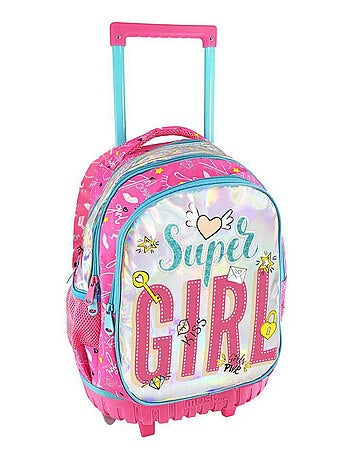 Rugzak op wieltjes Super Girl Must 45 cm Trolley