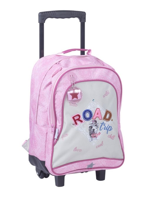 Rugzak op wieltjes Teo Jasmin 43 cm Hoogwaardig (Racing) - Kiabi Rugzak op wieltjes Teo Jasmin 43 cm Hoogwaardig (Racing) - Kiabi
