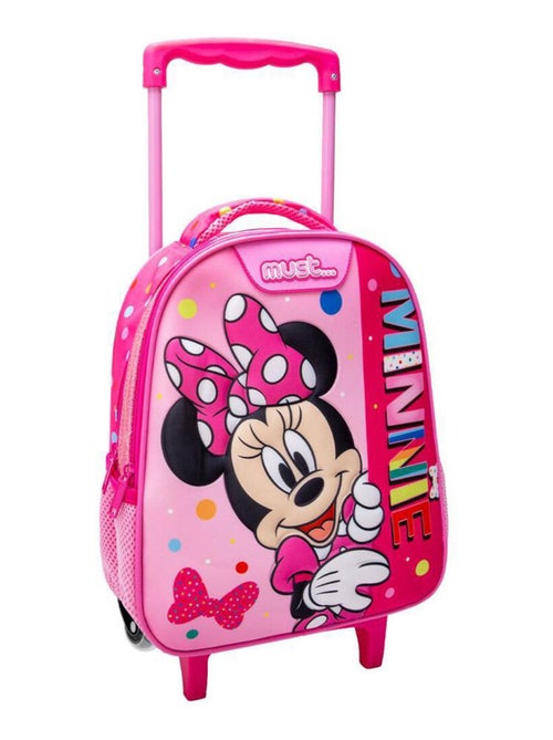 Rugzak op wieltjes voor kleuters – Minnie – Must - Kiabi Rugzak op wieltjes voor kleuters – Minnie – Must - Kiabi