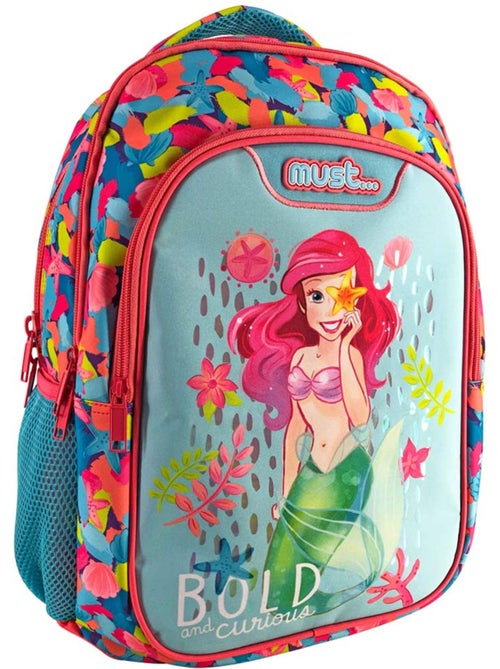 Rugzak polyester 600D Disney Princess Must Ariel - Kiabi Rugzak polyester 600D Disney Princess Must Ariel - Kiabi