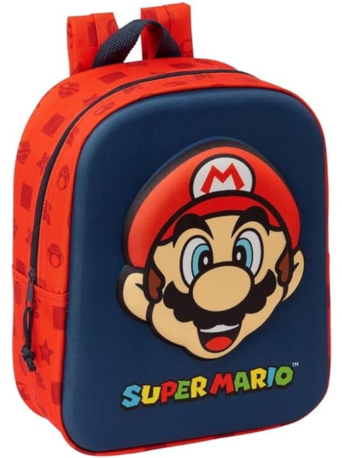 Rugzak safta super mario 3d gegoten van synthetische stof - Kiabi Rugzak safta super mario 3d gegoten van synthetische stof - Kiabi