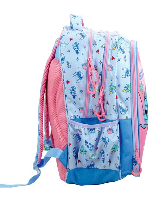 Rugzak school 2 vakken Stitch Voodoo 43 cm Lilo & Stitch - Kiabi