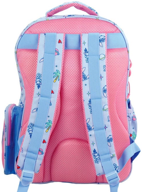 Rugzak school 2 vakken Stitch Voodoo 43 cm Lilo & Stitch - Kiabi