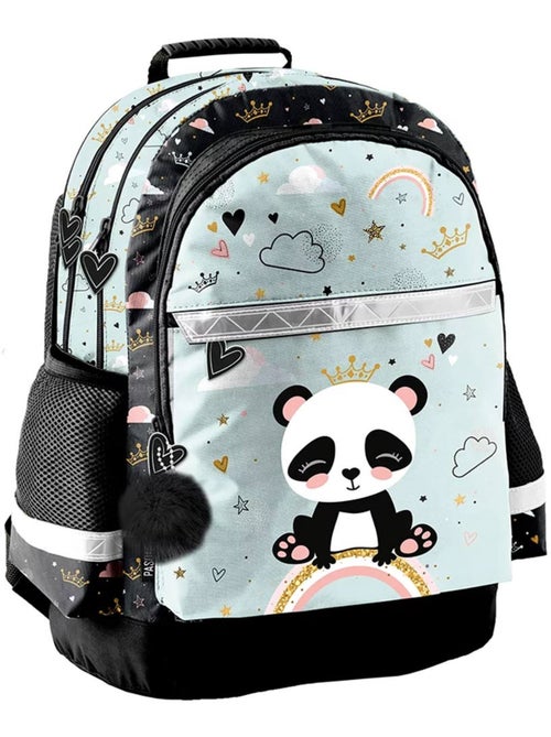 Rugzak school CMP panda Happy Days 41 cm 2 vakken met ritssluiting - Kiabi Rugzak school CMP panda Happy Days 41 cm 2 vakken met ritssluiting - Kiabi
