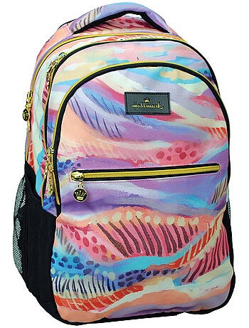 Rugzak school Hallmark paysage abstrait 43 cm – 2 vakken met ritssluiting