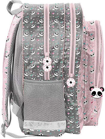Rugzak school panda Love 2 vakken waterdicht