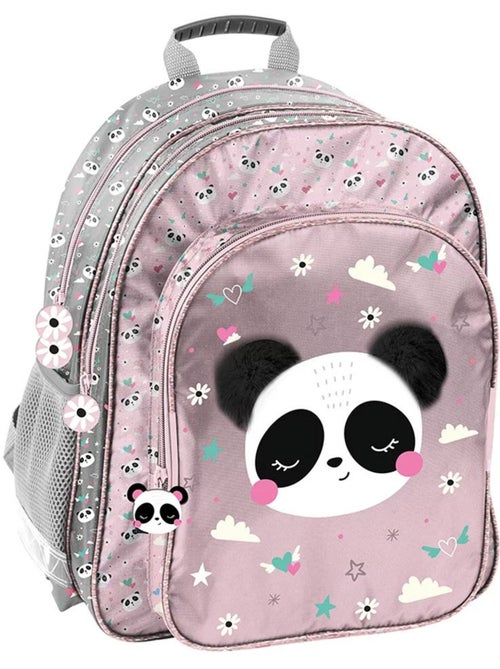 Rugzak school panda Love 2 vakken waterdicht - Kiabi Rugzak school panda Love 2 vakken waterdicht - Kiabi