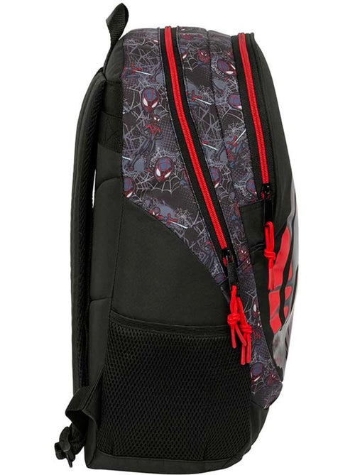 Rugzak school Spider-Man Miles Morales 44 cm polyester 300D 23 L met rits - Kiabi