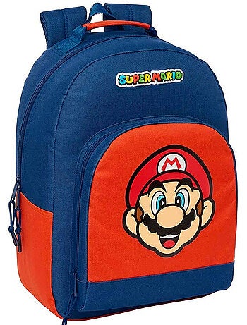 Rugzak school Super Mario 42 cm polyester 600D met ritssluiting