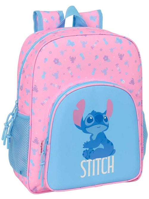 Rugzak Stitch Lilo & Stitch 38 cm 15 L met gewatteerde schouderbanden - Kiabi
