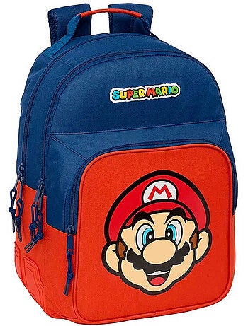 Rugzak Super Mario Mamma Mia 2 vakken met ritssluiting 32 x 15 x 42