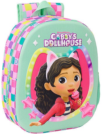 Rugzak thermogevormd 3D Gabby's poppenhuis Safta