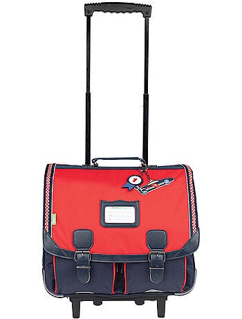 Rugzak trolley 41 cm 'Noé' met wieltjes en reflecterende stroken – TANN'S